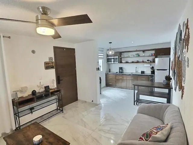 Lit King, Netflix & Piscine, Propre & Neuf Appartement Cozumel